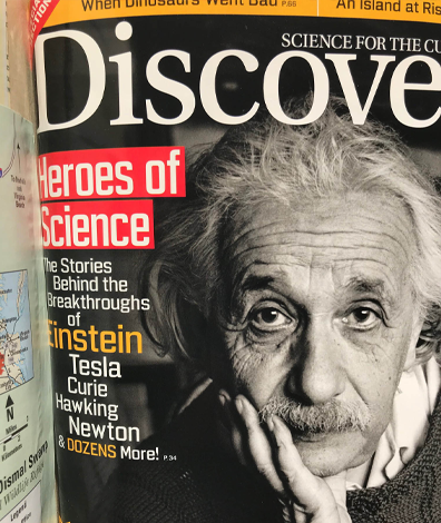Discover magazine cover